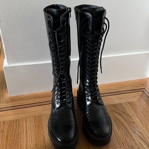 Black Combat & Moto Boots